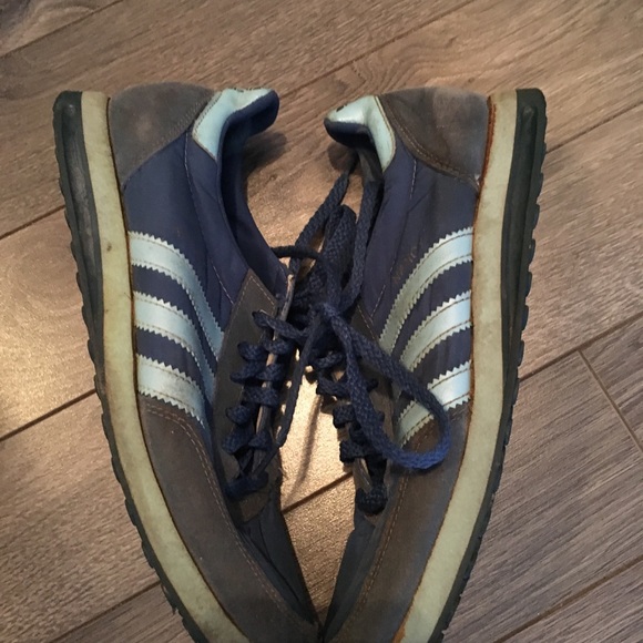 ⭐️SALE⭐️Authentic Vintage Adidas Nancy Sneakers twotoned - Picture 3 of 4